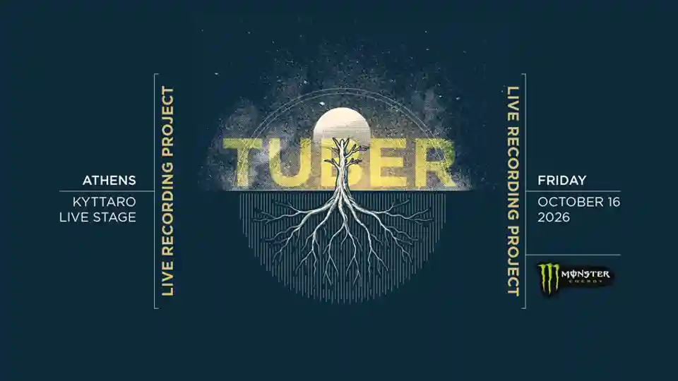 Tuber prezintă noul album printr-o înregistrare live la Atena