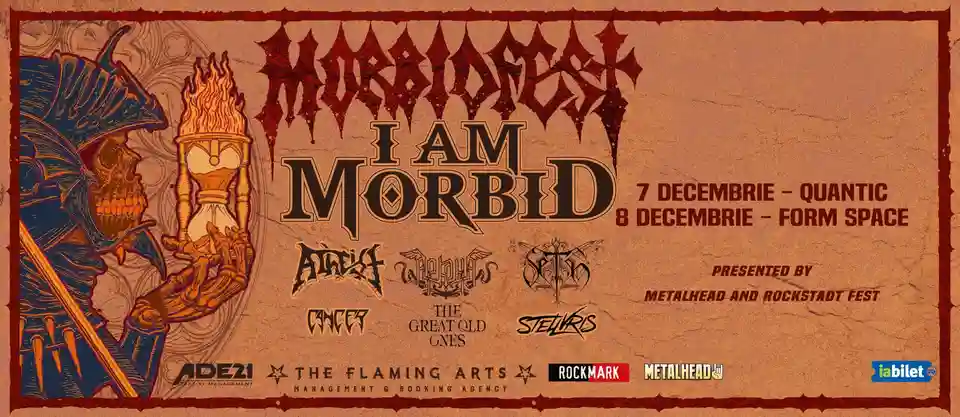 MorbidFest 2026 va avea loc în clubul Quantic din București