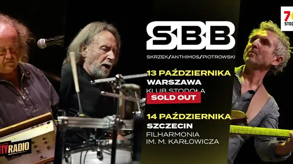 SBB va susține concerte la Varșovia și Szczecin în octombrie 2026