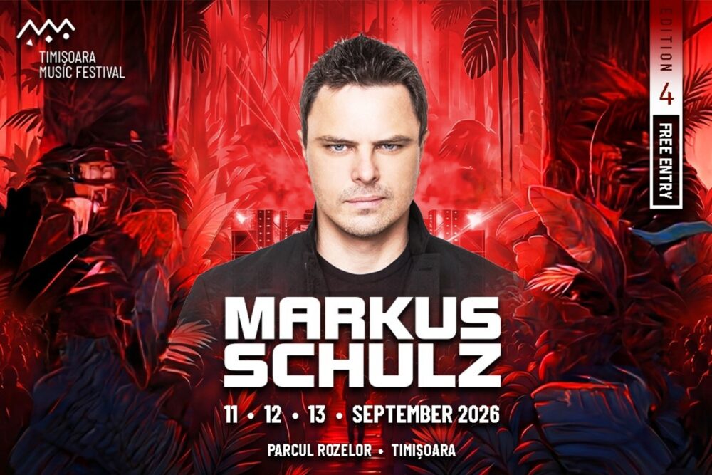 Markus Schulz concertează la Timișoara Music Festival 2026