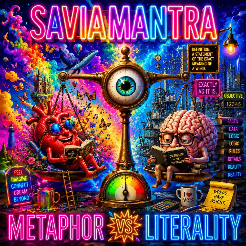 Proiectul Saviamantra a lansat cel de-al 32-lea album, „Metaphor Vs. Literalness”
