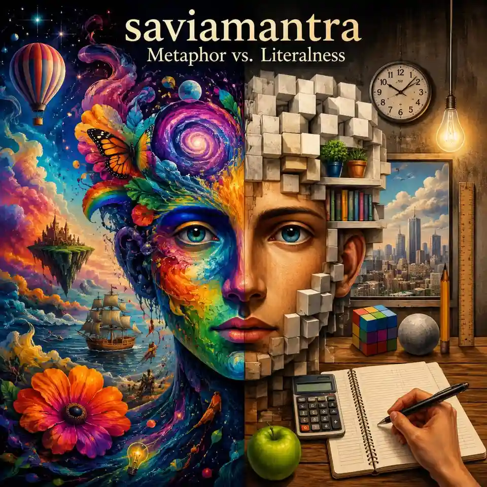 Saviamantra a lansat noul album Metaphor Vs. Literalness