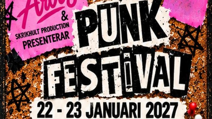 Un nou festival de punk are loc la Norrköping în ianuarie 2027