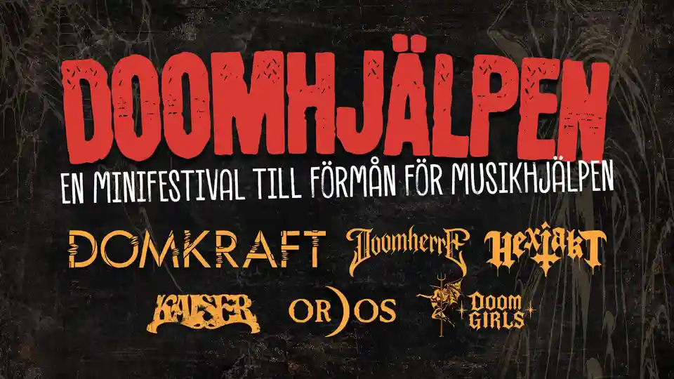 Evenimentul caritabil Doomhjälpen 2026 reunește scena doom din Suedia