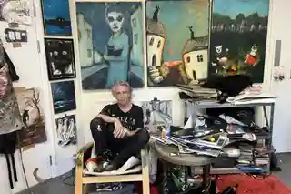 James Johnston, fondatorul Gallon Drunk, despre pasiunea sa pentru pictură