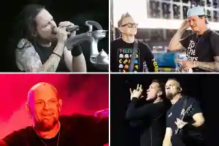 O listă a trupelor care au intrat în categoria „Dad Rock”