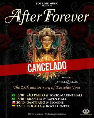 After Forever anulează turneul sud-american programat pentru luna octombrie
