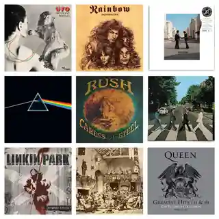 Oferte promoționale pentru albume Queen și UFO pe Amazon