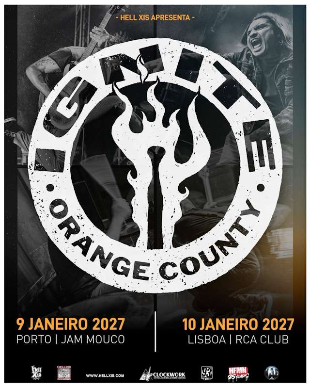 Ignite anunță două concerte în Portugalia în 2027