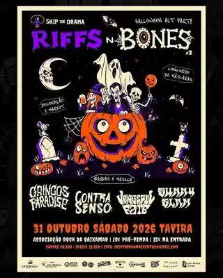 Evenimentul Riffs N’ Bones de Halloween la Tavira