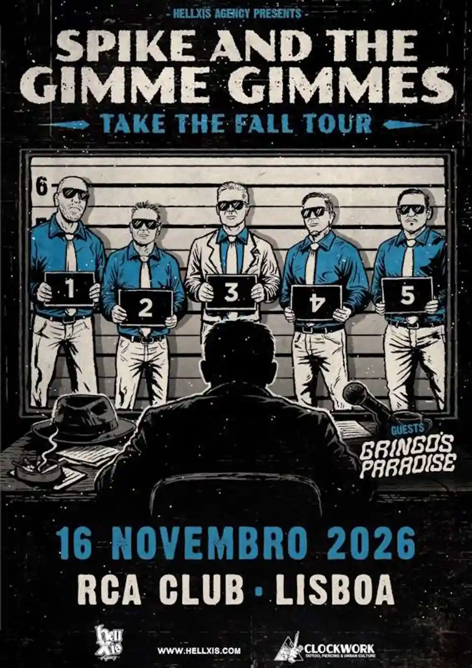 Spike And The Gimme Gimmes vor susține un concert la Lisabona