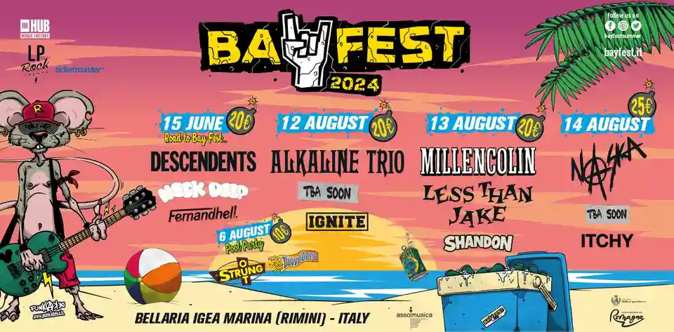 Trei trupe noi se alătură lineup-ului Bay Fest 2024
