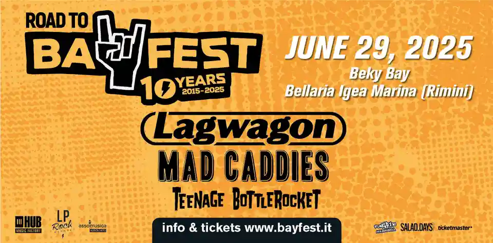 Lagwagon, Mad Caddies și Teenage Bottlerocket la avanpremiera Bay Fest 2025