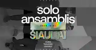 Trupa Solo Ansamblis concertează în Šiauliai în perioada 31 octombrie - 1 noiembrie 2026