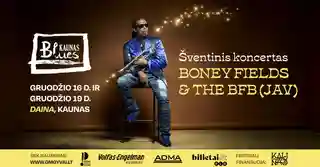 Boney Fields & The BFB susțin concerte în Kaunas și Vilnius în decembrie