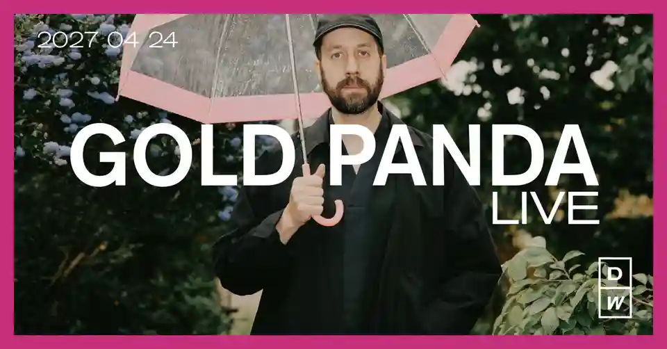 Gold Panda va susține primul concert la Vilnius în aprilie 2027