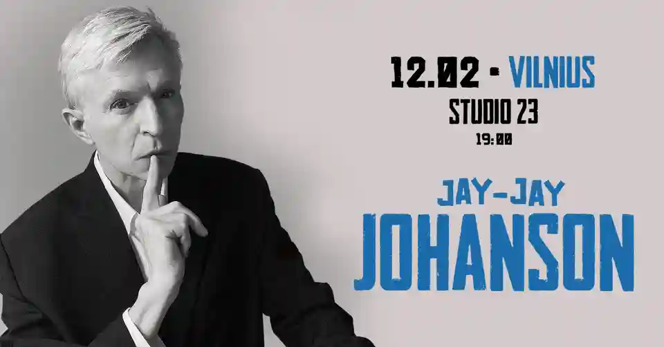 Jay-Jay Johanson va susține un concert în februarie 2027
