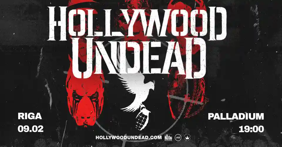 Hollywood Undead va concerta pe 9 februarie 2027