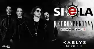 Trupa Siela aniversează 37 de ani printr-un concert special la Vilnius