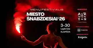 Festivalul de arte Miesto Šnabždesiai 2026 are loc în Klaipėda în luna noiembrie