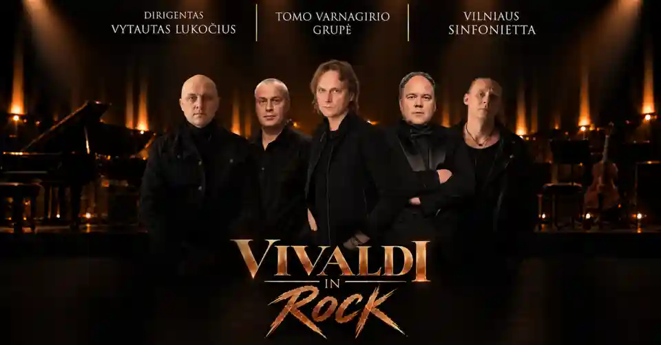Proiectul Vivaldi In Rock susținut de Tomas Varnagiris pe 26 decembrie 2026
