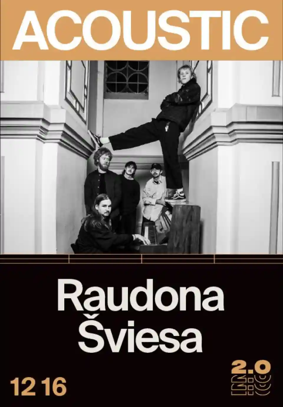 Trupa Raudona Šviesa susține un concert acustic la Lukiškių kalėjimas 2.0