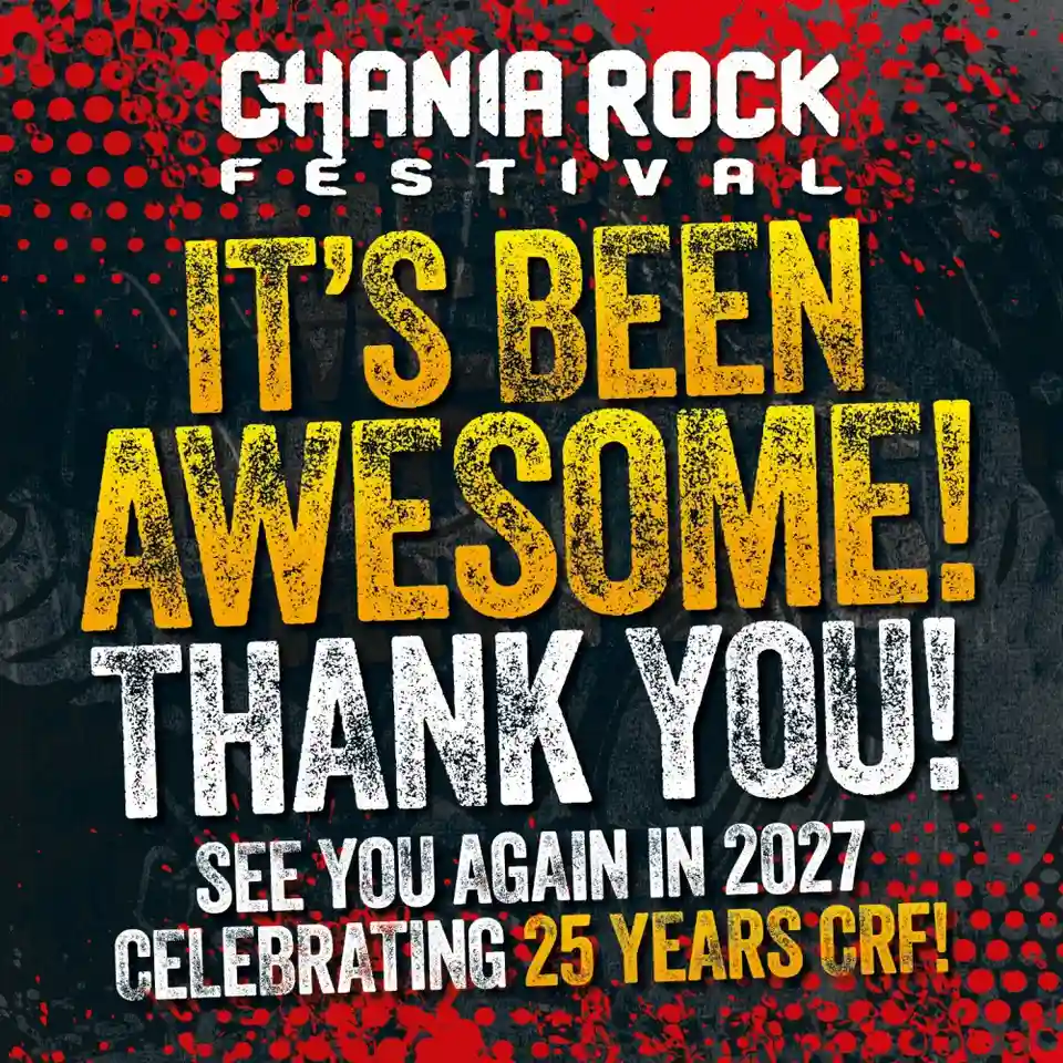 Chania Rock Festival a marcat succesul ediției din 2026