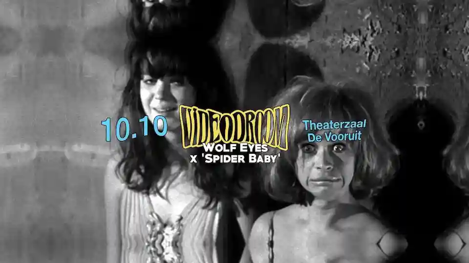 Wolf Eyes a susținut un spectacol sonor pentru filmul „Spider Baby” în cadrul VIDEODROOM