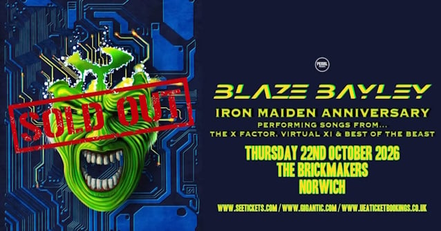 Blaze Bayley a lansat înregistrarea spectacolului Iron Maiden Anniversary