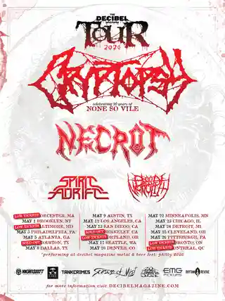 Turneul The Decibel Magazine 2026 a fost anunțat oficial