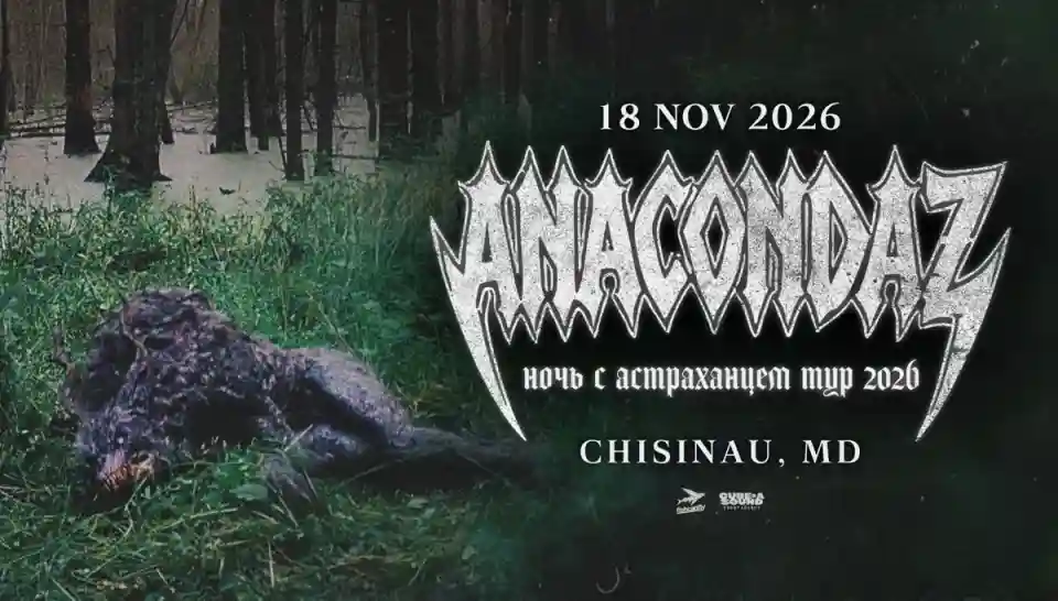 Trupa Anacondaz concertează la Chișinău
