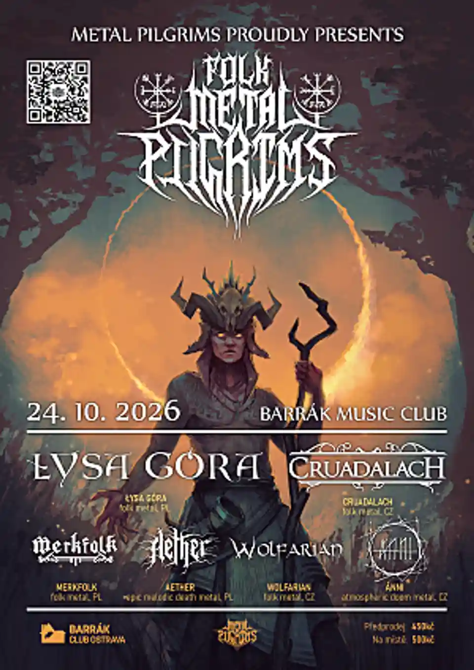 Evenimentul Folk Metal Pilgrims 2026 are loc la Ostrava pe 24 octombrie