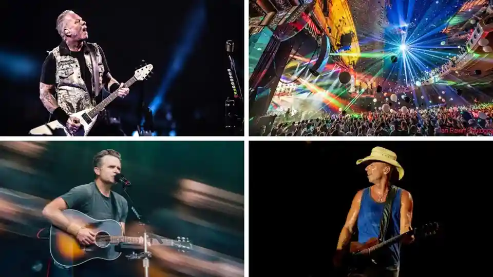 Informații despre noile concerte și turnee anunțate de Metallica, Widespread Panic și alții