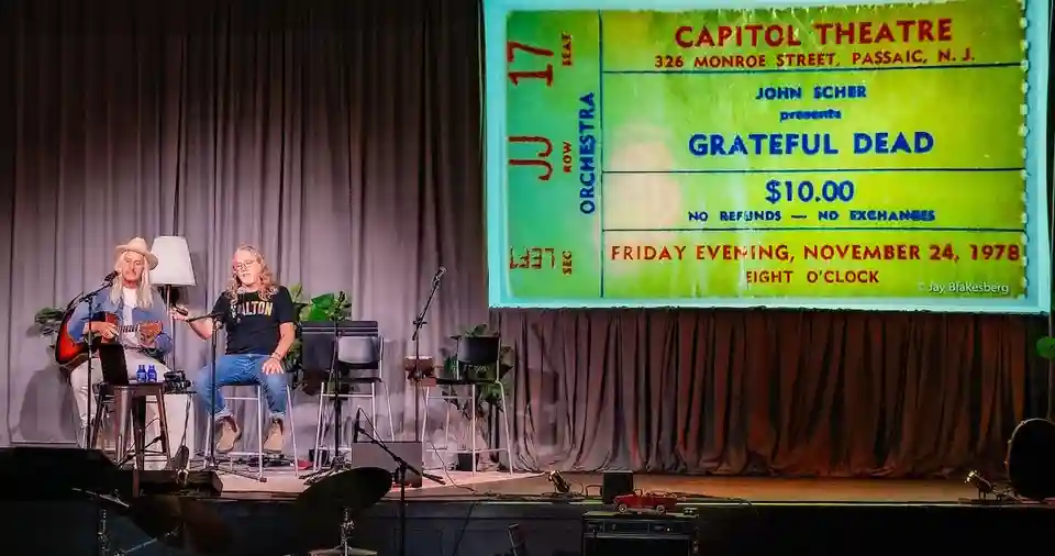 Colaborarea dintre Jay Blakesberg și Steve Poltz inspirată de Grateful Dead