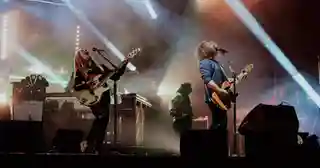 My Morning Jacket și Karina Rykman au colaborat în cadrul festivalului Hulaween
