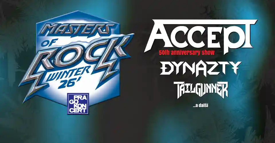 Festivalul Zimní Masters of Rock revine la Zlín cu ACCEPT