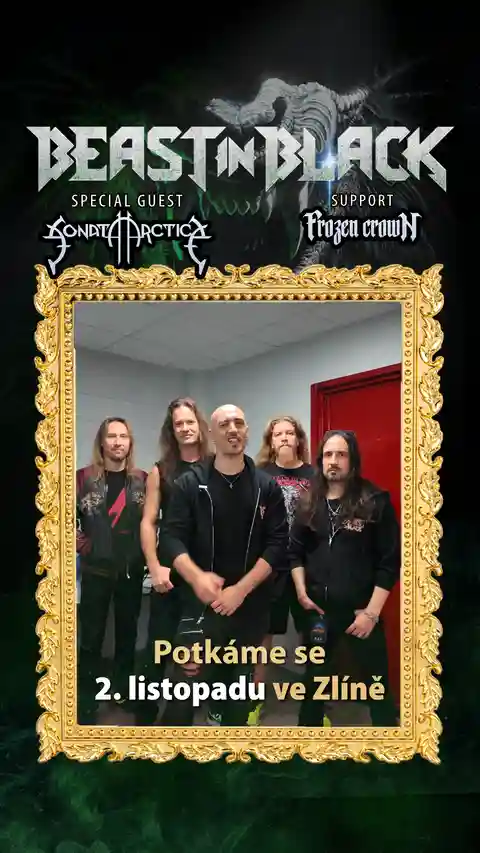 BEAST IN BLACK, Sonata Arctica, Frozen Crown
