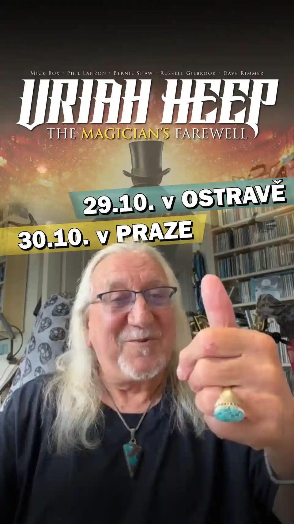 Trupa Uriah Heep concertează în octombrie 2026 la Ostrava și Praga