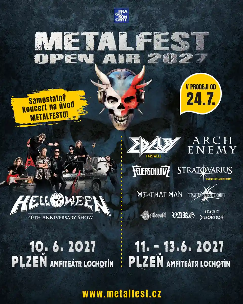 Metalfest Open Air 2027 anunță primele trupe și concertul aniversar Helloween