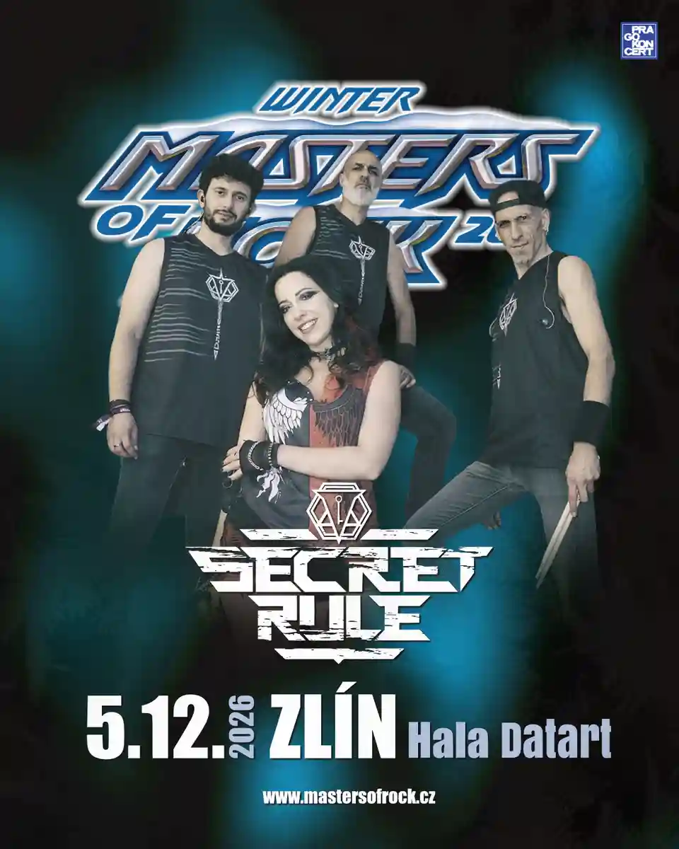 SECRET RULE va concerta la festivalul ZIMNÍ MASTERS OF ROCK 2026