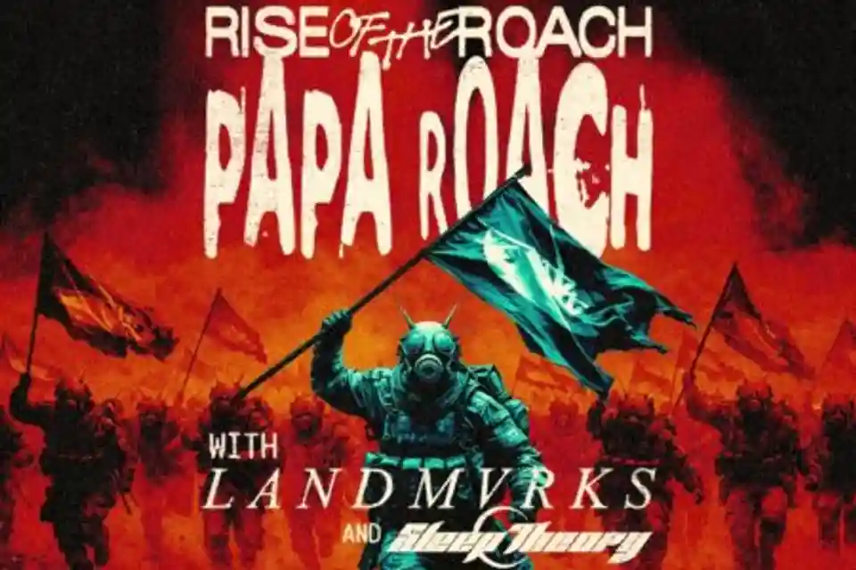 Papa Roach anunță noi date pentru turneul „Rise Of The Roach” în 2026
