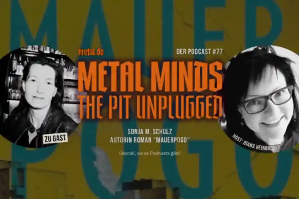 Sonja M. Schulz discută despre romanul „Mauerpogo” în cadrul podcastului Metal Minds