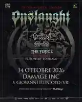 Onslaught - Damage Inc. - San Giovanni Lupatoto (Verona)