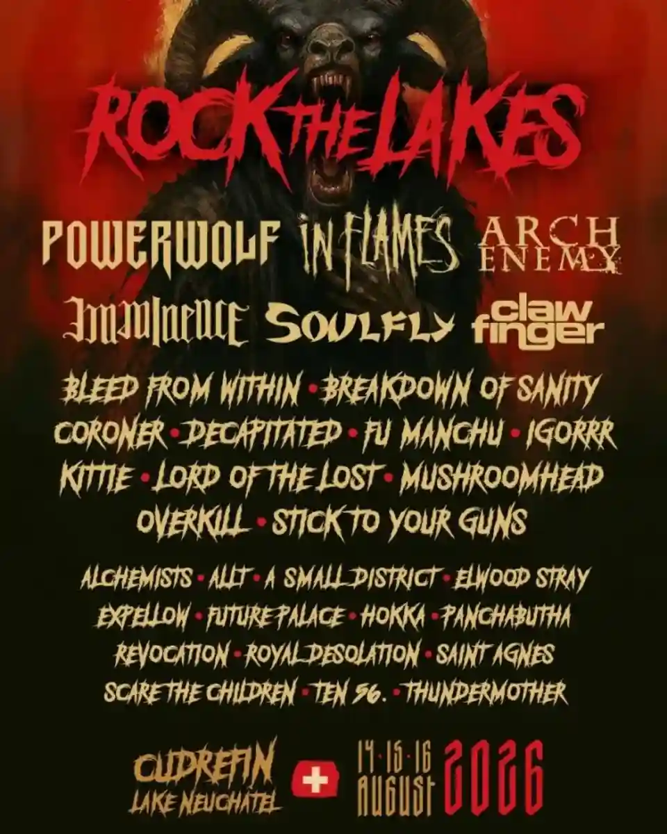 Festivalul Rock The Lakes 2026: atmosferă și concerte în Elveția