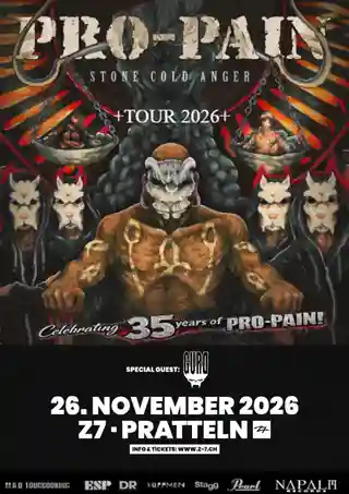 Pro-Pain lansează albumul „Stone Cold Anger” și anunță un concert în cadrul turneului aniversar
