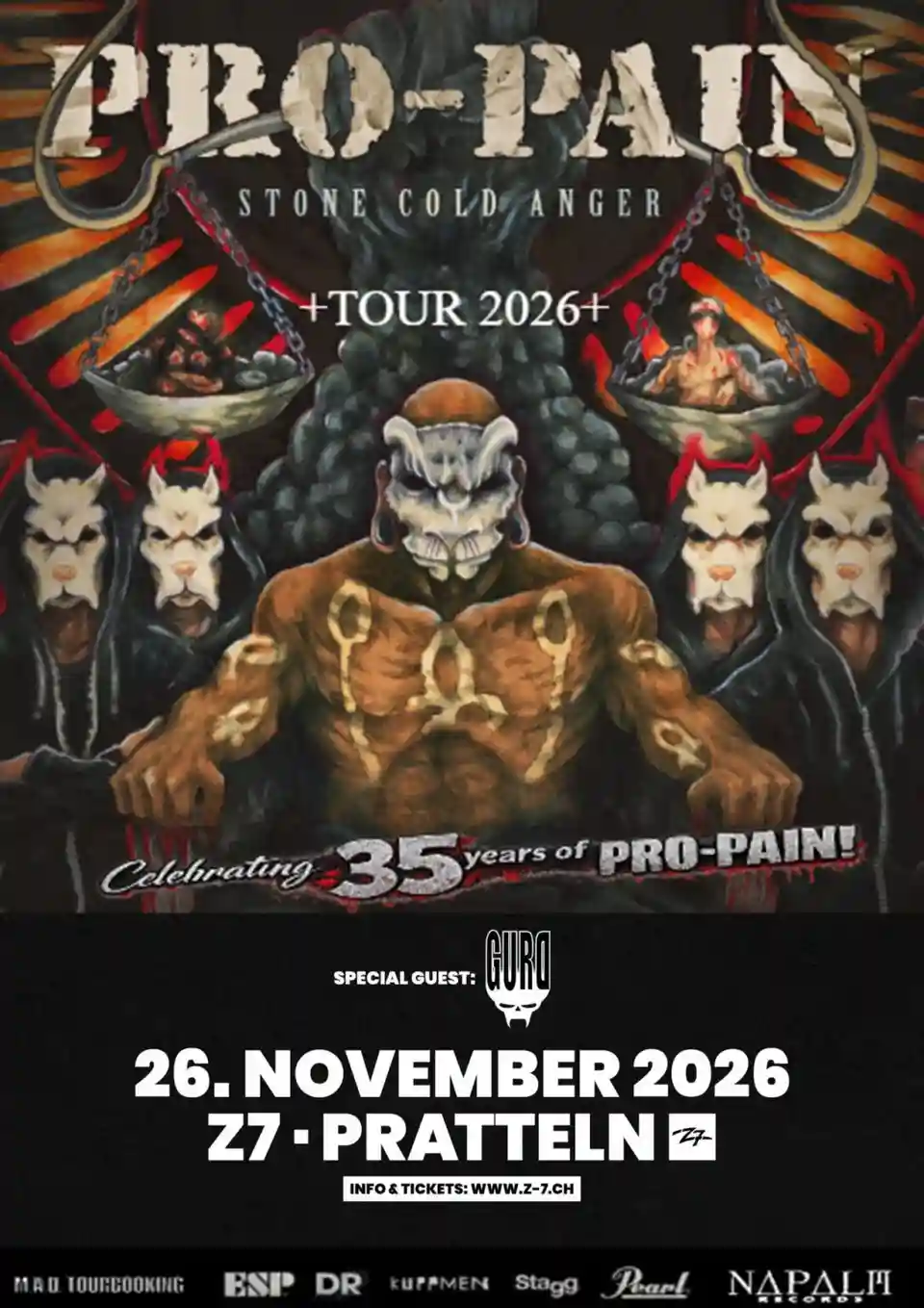 Pro-Pain lansează albumul „Stone Cold Anger” și anunță un concert în cadrul turneului aniversar