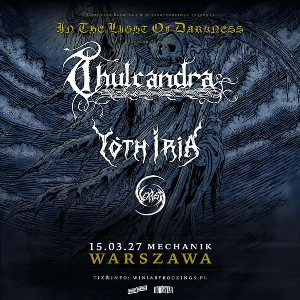 Thulcandra, Yoth Iria și Vorga concertează la București în 2027