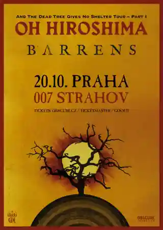 OH HIROSHIMA și BARRENS vor concerta la Praga