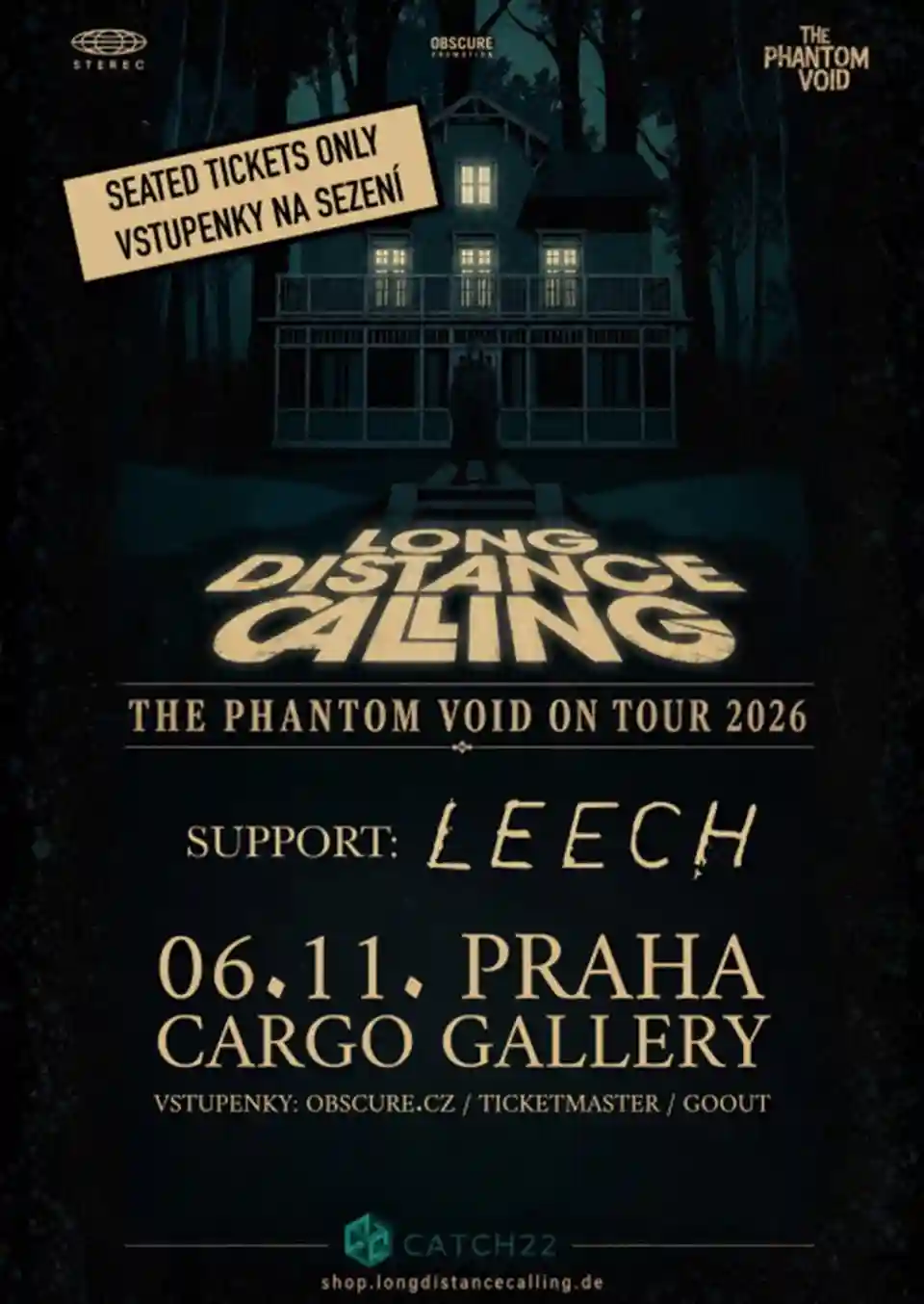 Concert Long Distance Calling și Leech în Praga