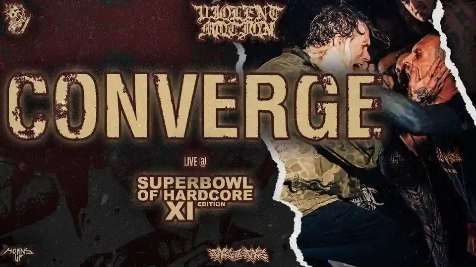 Converge: înregistrare video de la festivalul Superbowl of Hardcore 2026